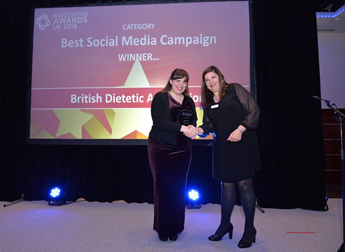 Winner, Best Social Media Campaign: British Dietetic Association, 2018