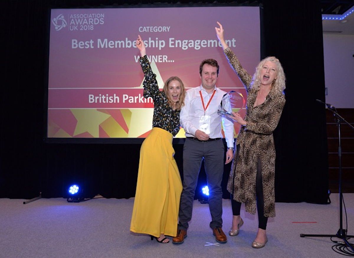 Winner, Best Membership Engagement: British Parking Association, 2018