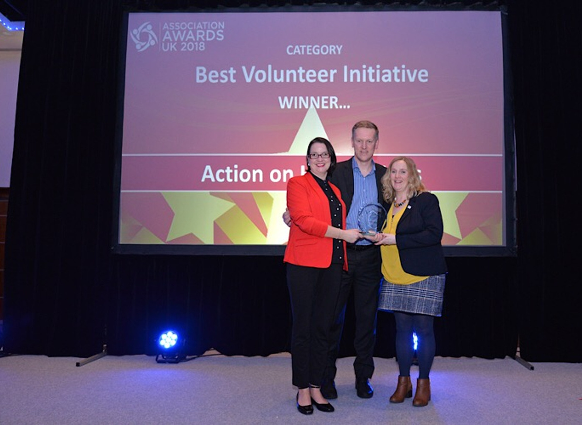 Winner, Best Volunteer Initiative: Action on Hearing Loss, 2018