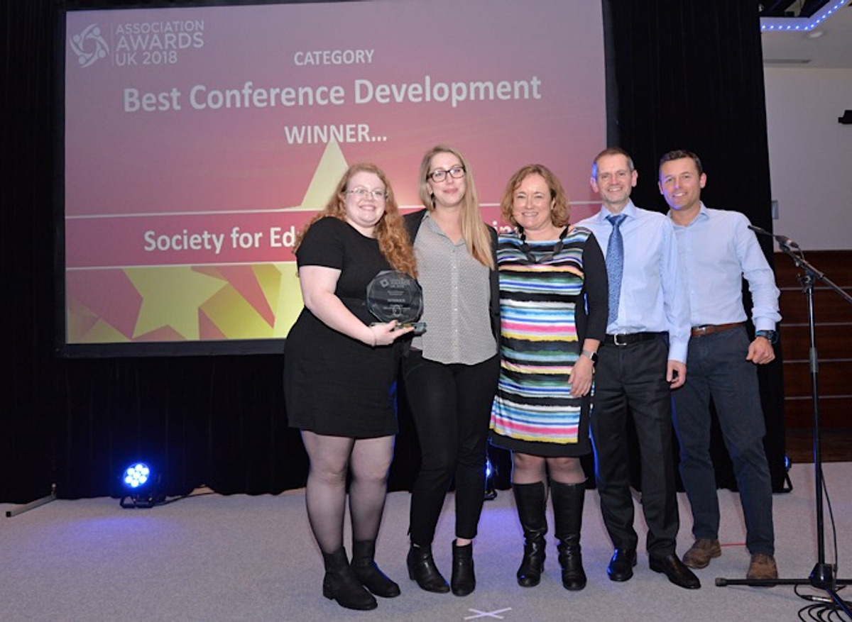 Winner, Best Conference Development: Society for Education and Training, 2018