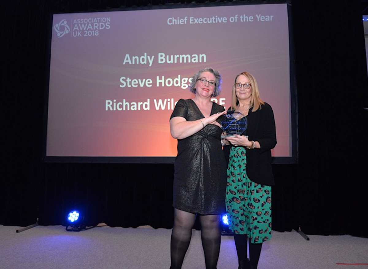 Winner, Executive Director of the Year, Richard Wilson OBE, TIGA, 2018